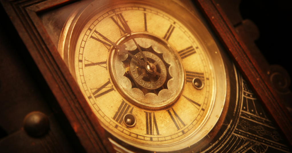 Photo of a grandfather clock